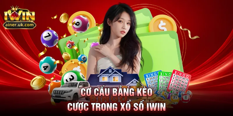 Cơ cấu bảng kèo cược trong xổ số IWIN
